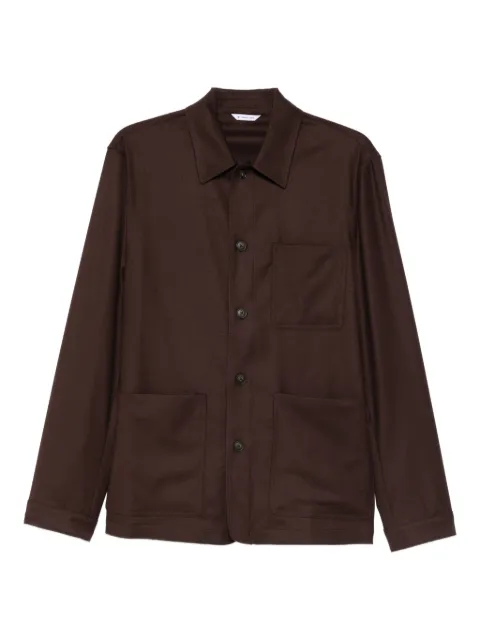 Manuel Ritz patch-pocket shirt jacket