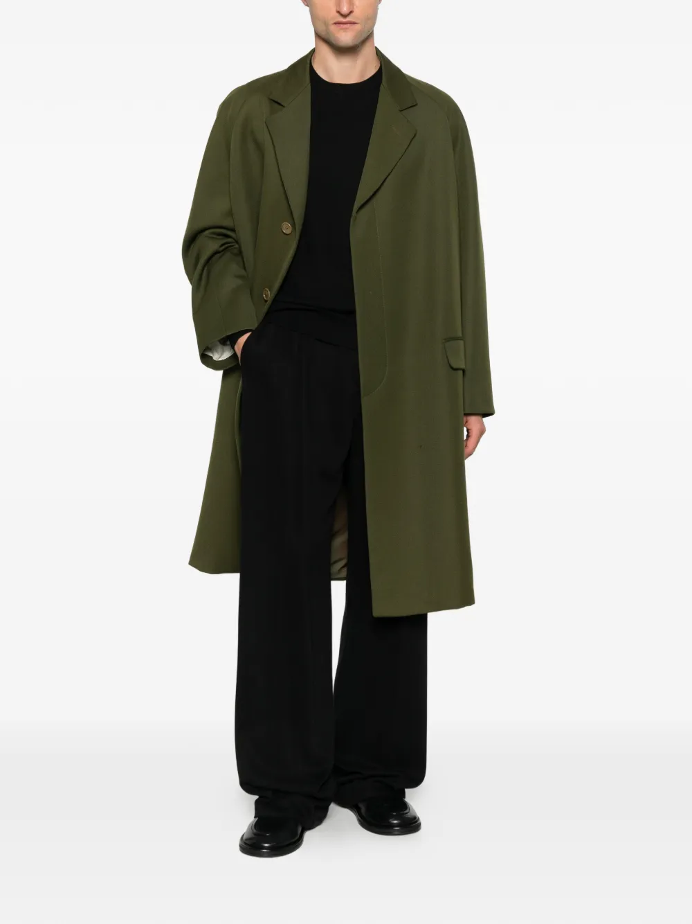 DIKTAT crew-neck long-sleeve sweater - Zwart