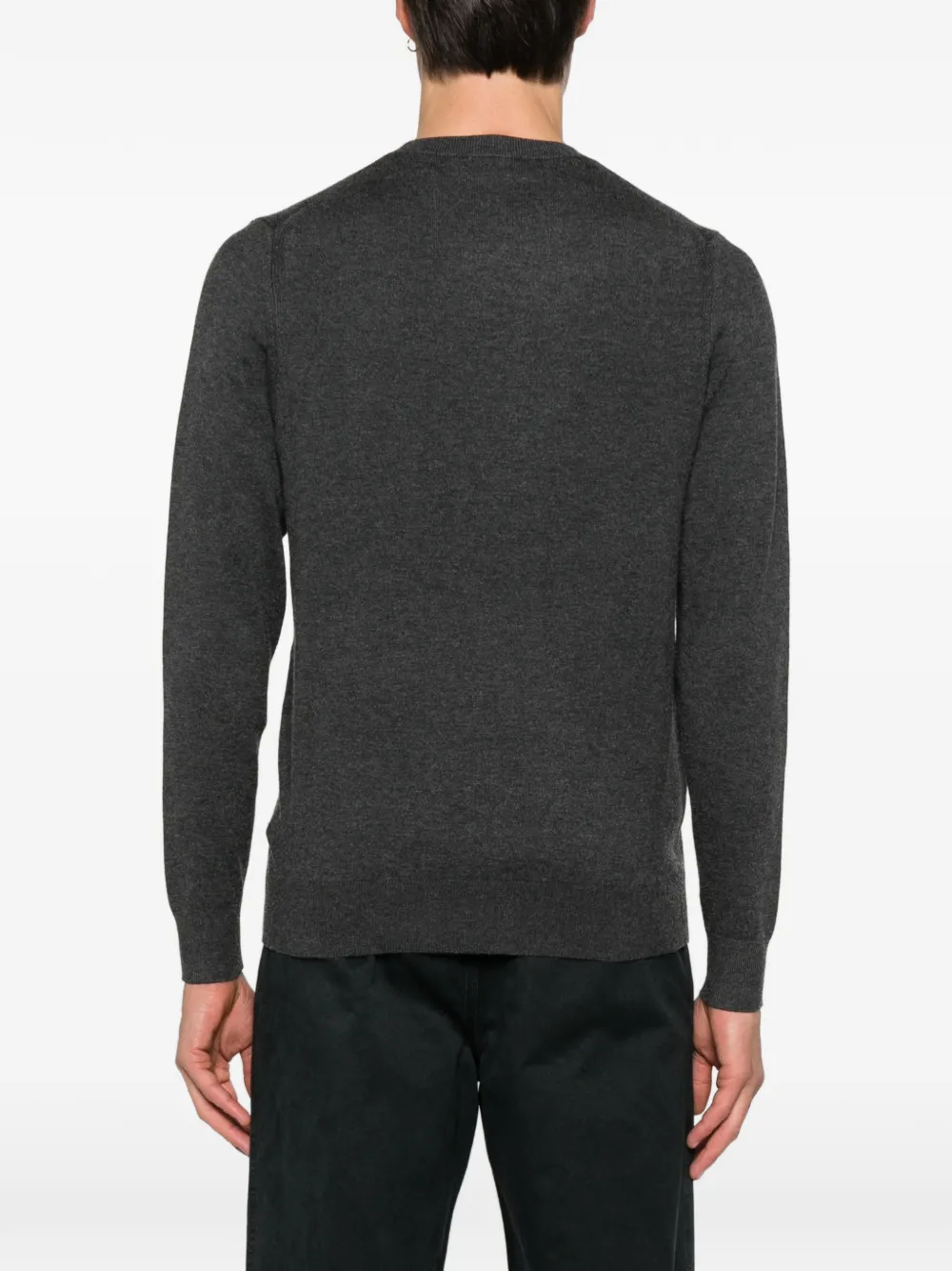 Diktat Crew-neck Sweater In Gray