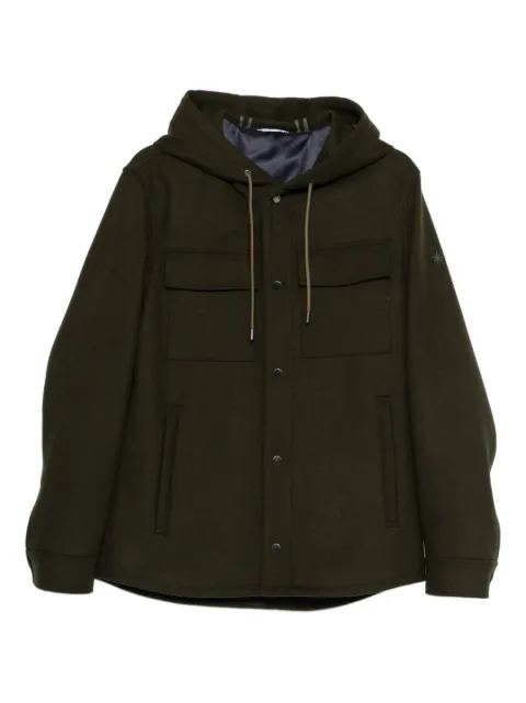 Manuel Ritz hooded pocket jacket