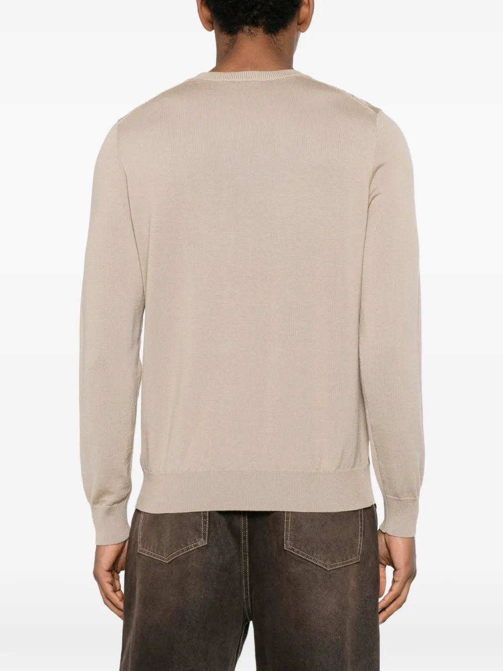 Diktat Argyle-pattern Sweater In Neutral