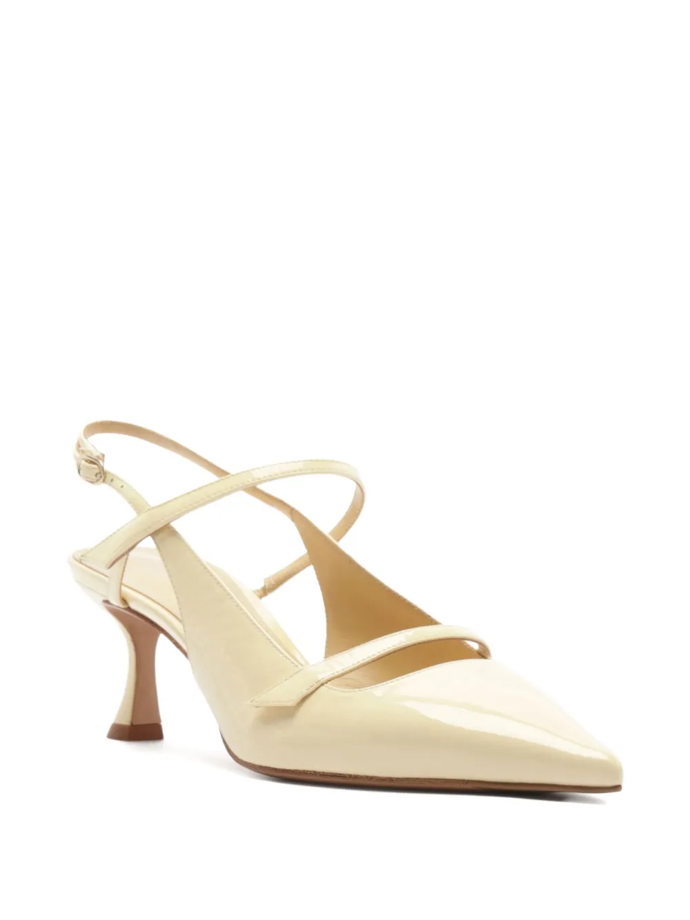 Alexandre Birman 60 mm Tita pumps met puntige neus Beige