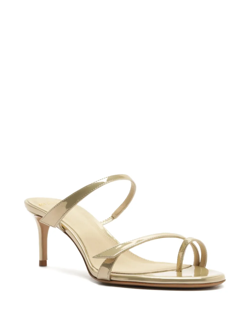 Alexandre Birman 60 mm Tita sandalen met teenbandje Goud