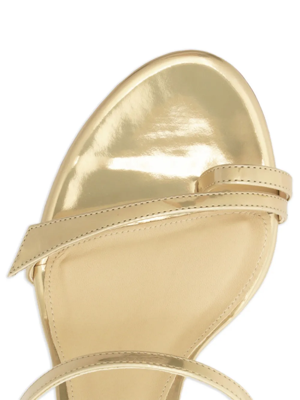 Alexandre Birman 60 mm Tita sandalen met teenbandje Goud