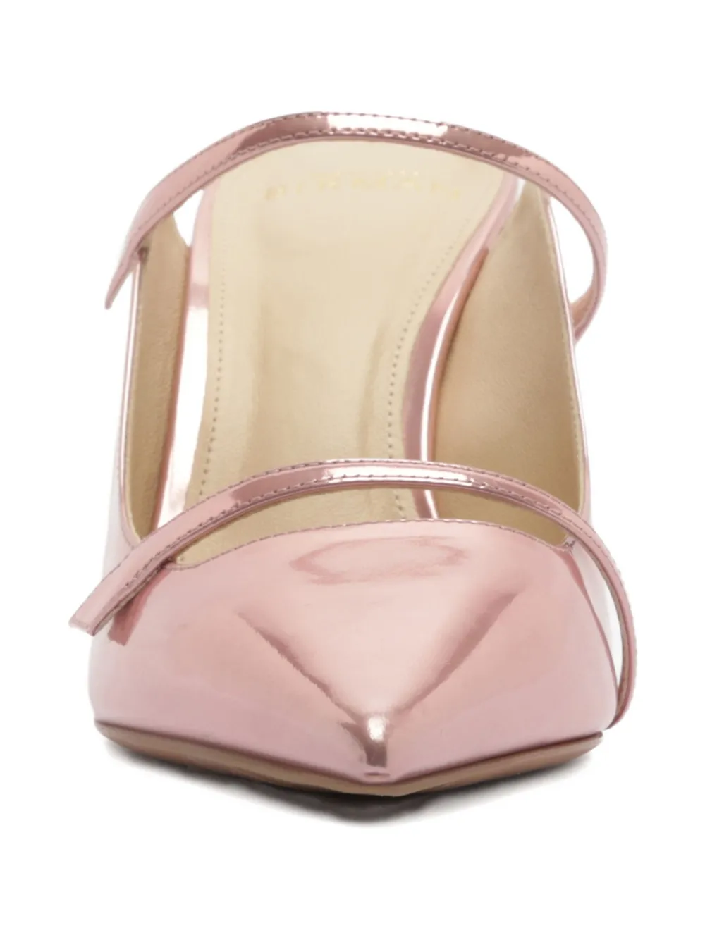 Alexandre Birman 85 mm Tita muiltjes met puntige neus en bandje Roze