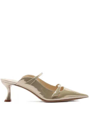 Giuseppe Zanotti ビジュー ミュール Giuseppe Zanotti Elsa ビジューミュール | レッド | FARFETCH JP