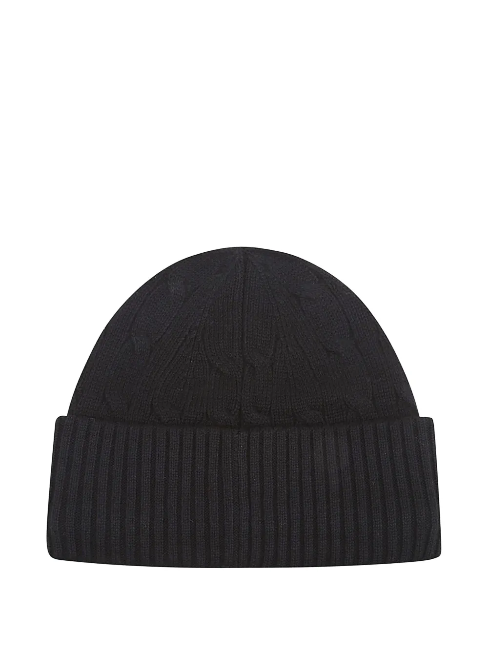 POLO RALPH LAUREN KIDS logo-embroidered beanie hat - Zwart