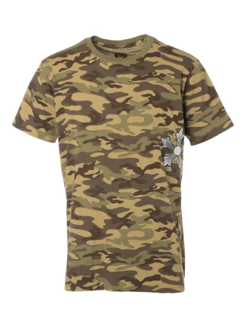 Chrome Hearts 2000-2020 camouflage-pattern T-shirt