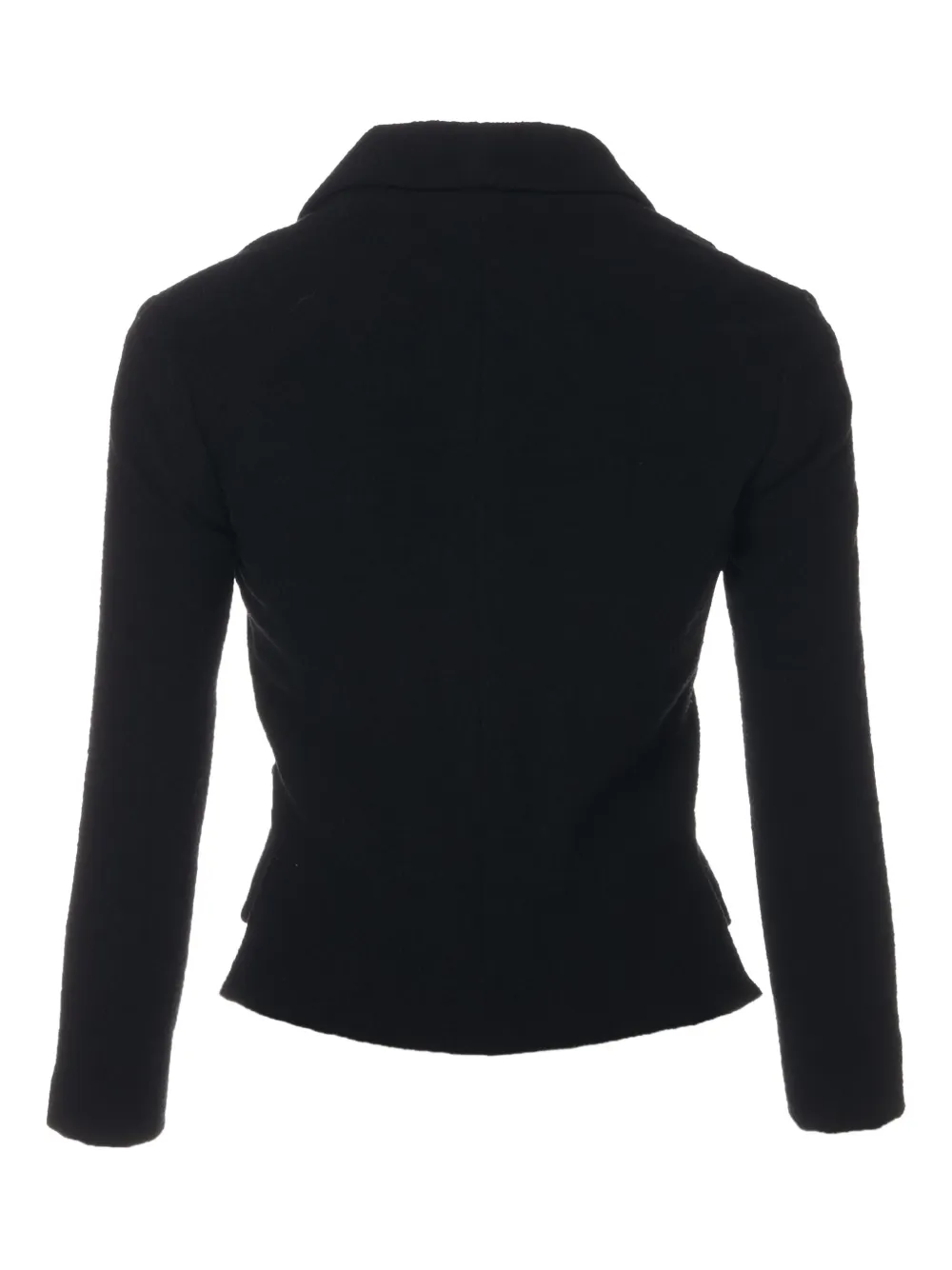 CHANEL Pre-Owned 2011-2012 button-embellishment tweed jacket | Image 2