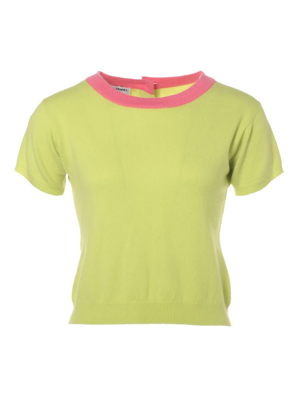 CHANEL Pre-Owned 2000-2010 short-sleeve T-shirt - Verde