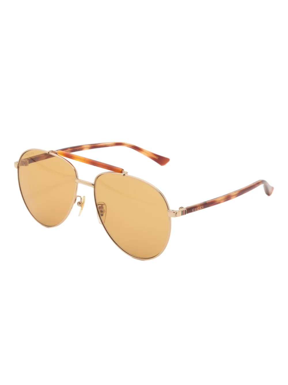 Gucci Pre-Owned 2010-2020s pilot-frame sunglasses | Image 2