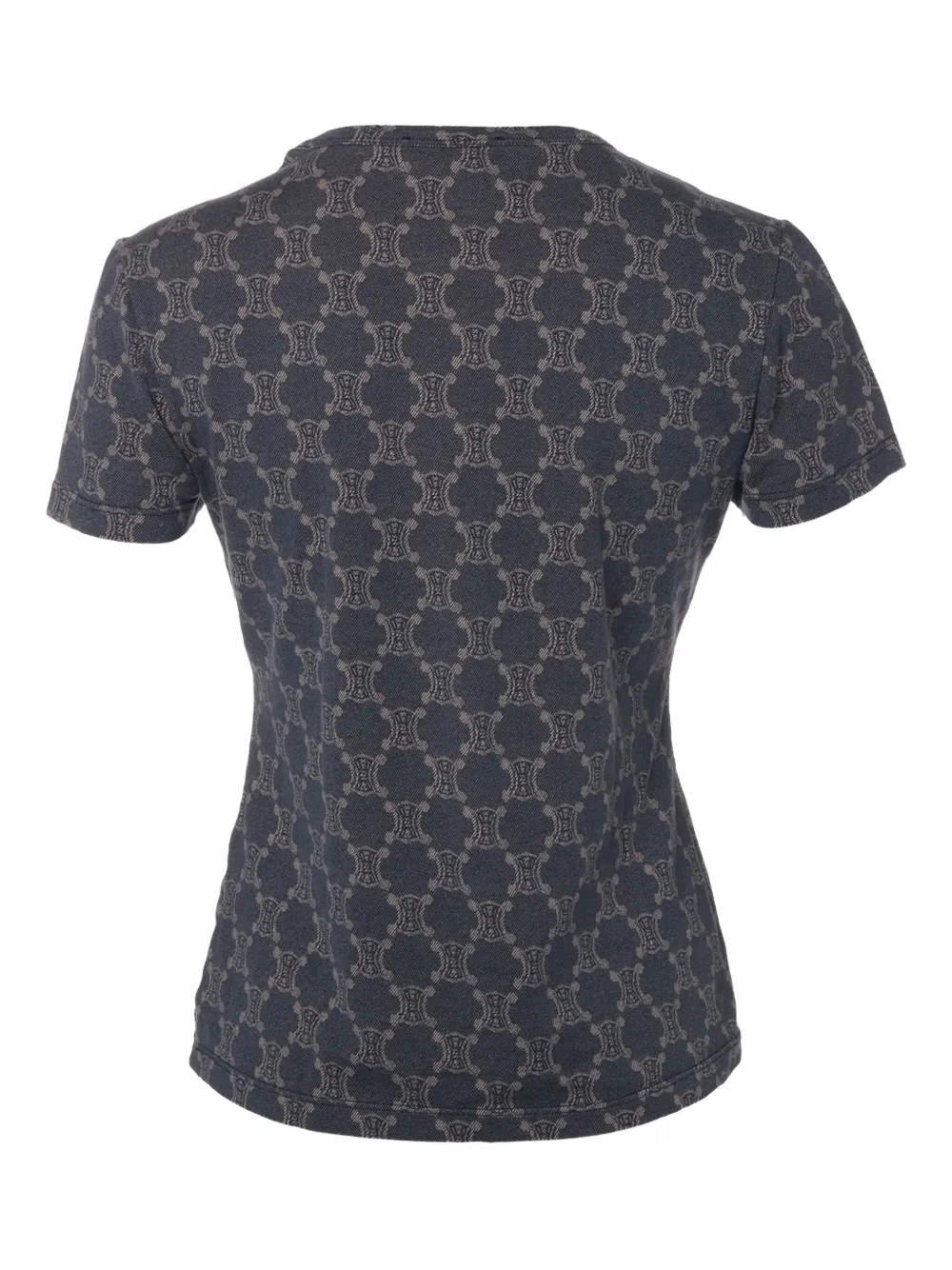 Celine Pre-Owned 1990-2000s Macadam-pattern T-shirt | Image 2
