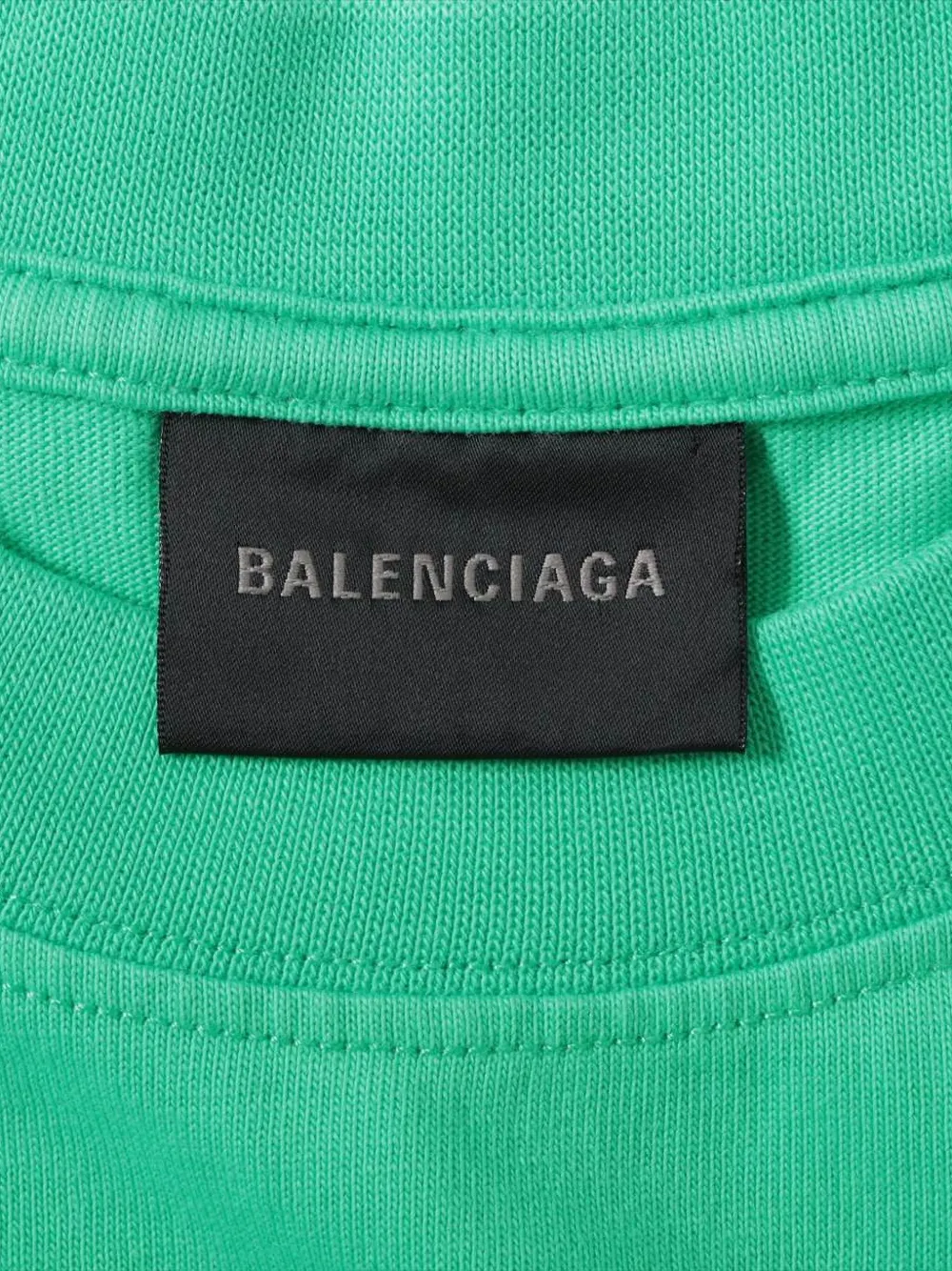 Pre-owned Balenciaga 2020-2025 Political Campaign T-shirt In Green