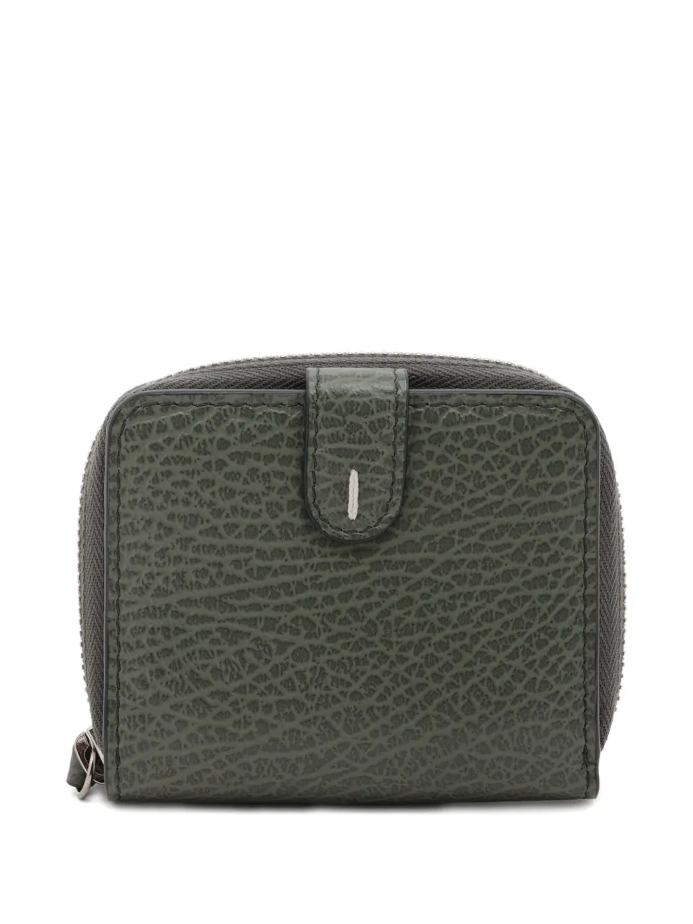 Pre-owned Maison Margiela 2020-2025s Zip Wallet In Green