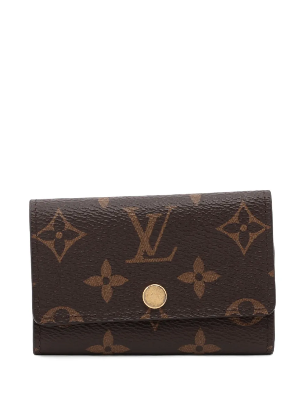 Louis Vuitton Pre-Owned 2020s monogram-pattern key holder | Brown | Image 1