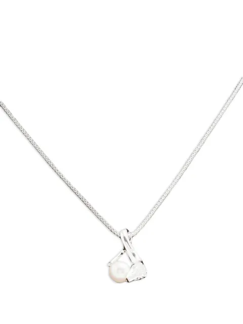 Boucheron Pre-Owned 2010-2020s 18K gold pearl snake-pendant necklace