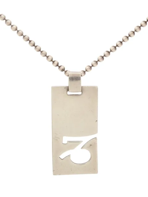 Gucci Pre-Owned 1990s capricorn-pendant necklace