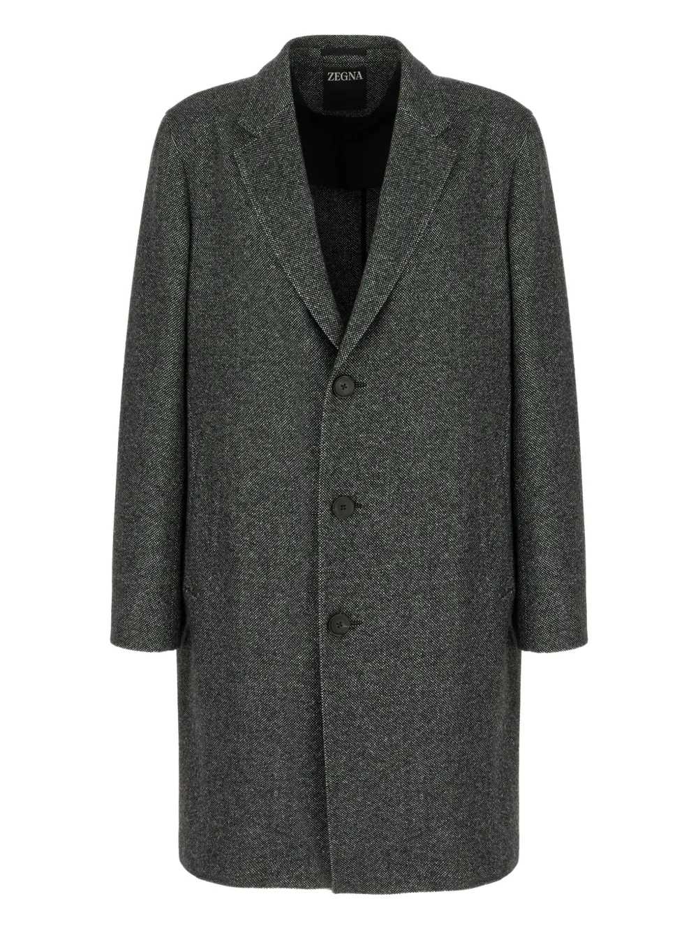 Zegna abrigo con botones | gris | Image 1