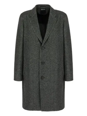 FENDI ウール コート | グレー | FARFETCH JP