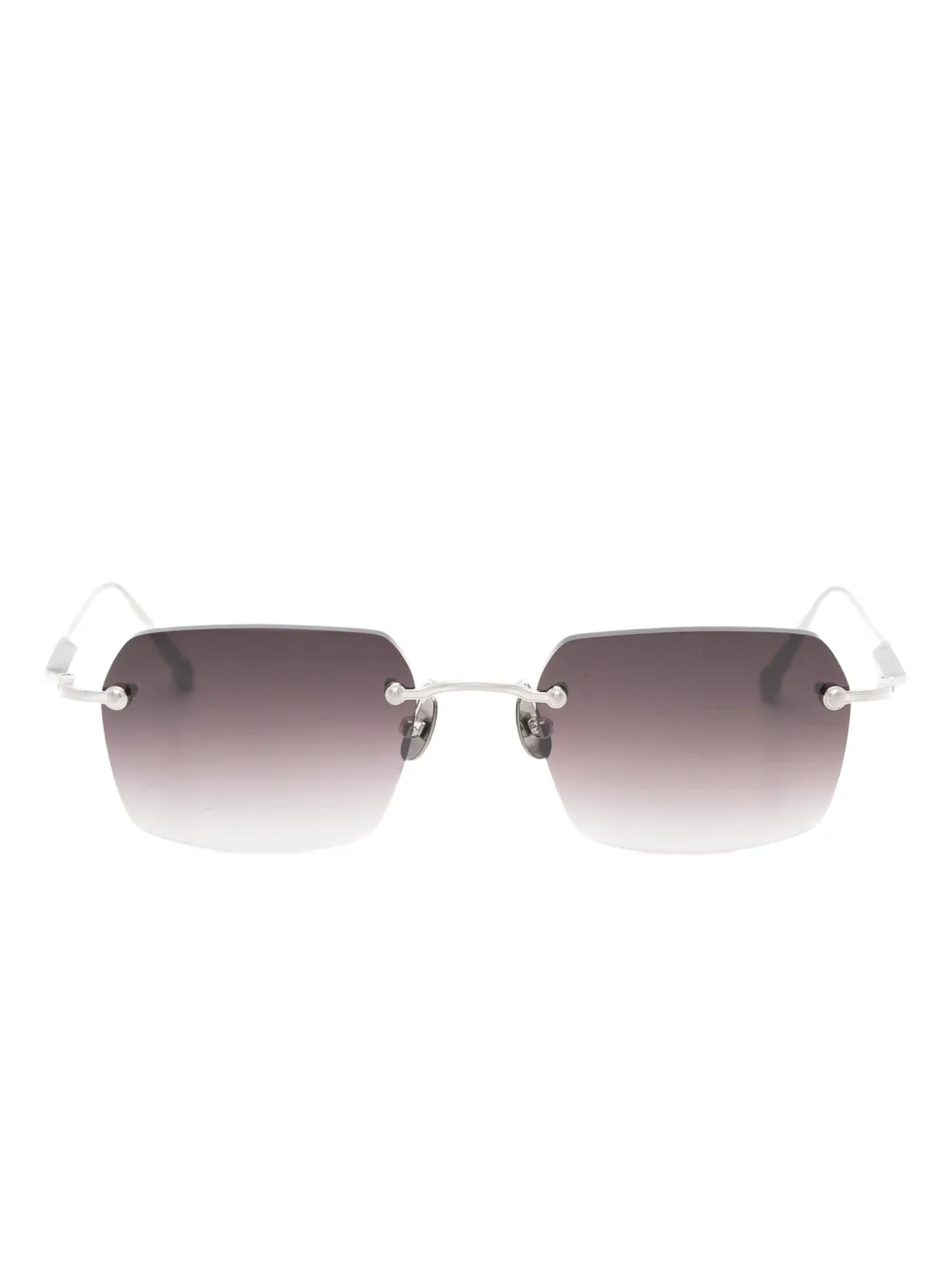 Matsuda rectangle-frame sunglasses | Silver | Image 1