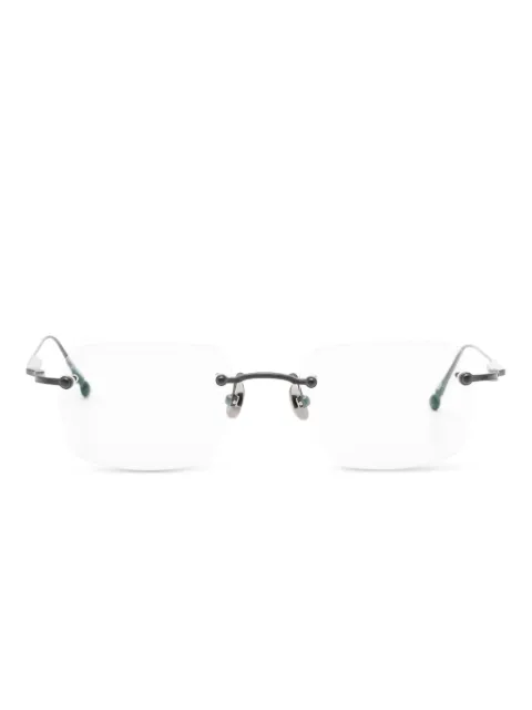 Matsuda rimless glasses