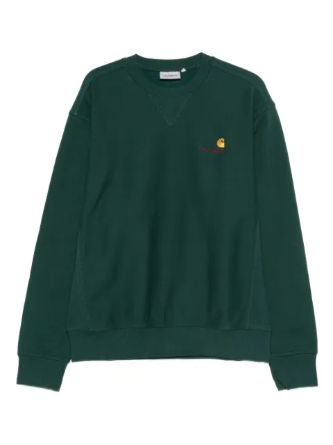 Carhartt WIP American Scrip embroidered-logo sweatshirt