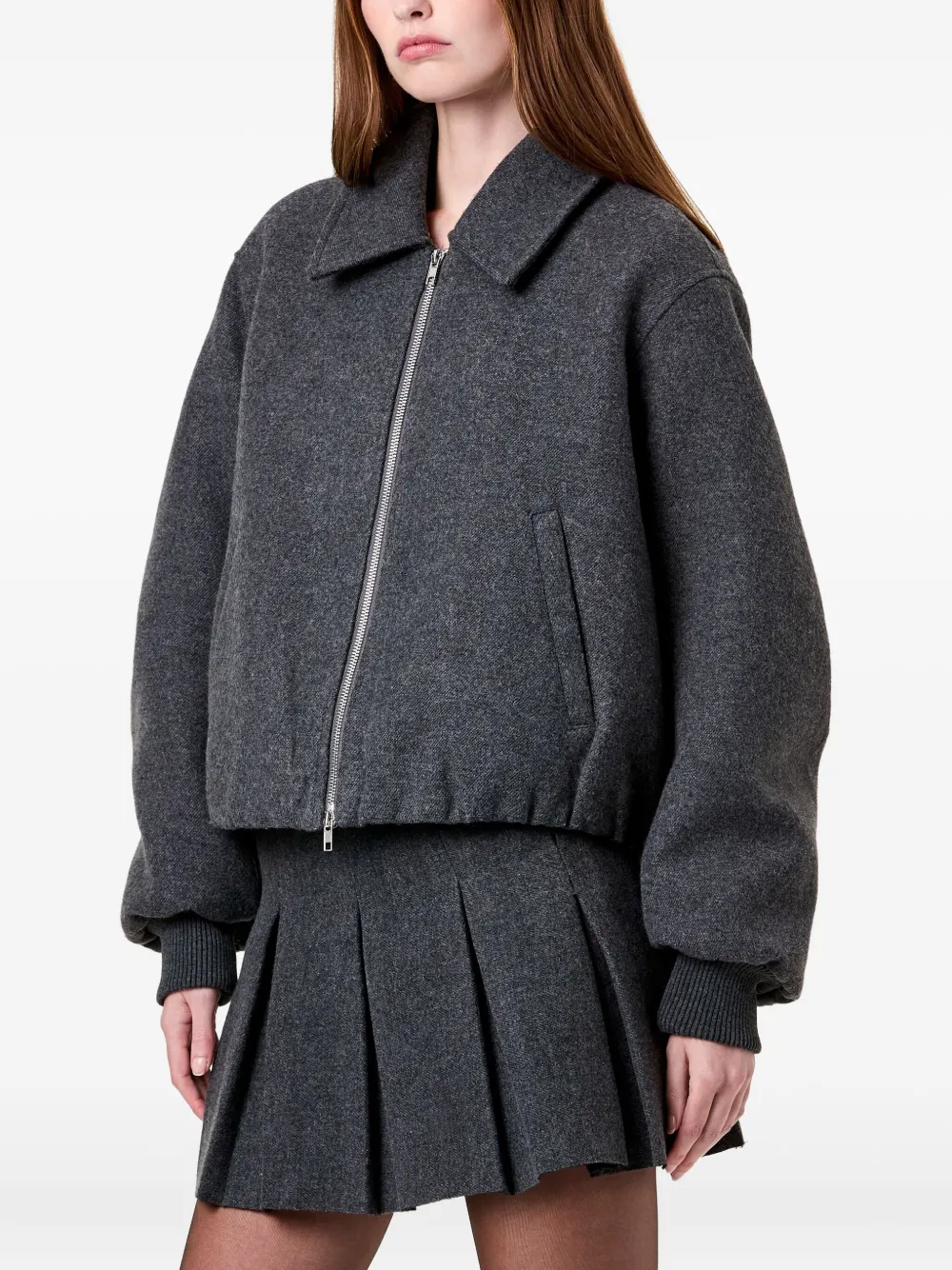 Nicholas Mimmy geplooide mini-rok Grijs