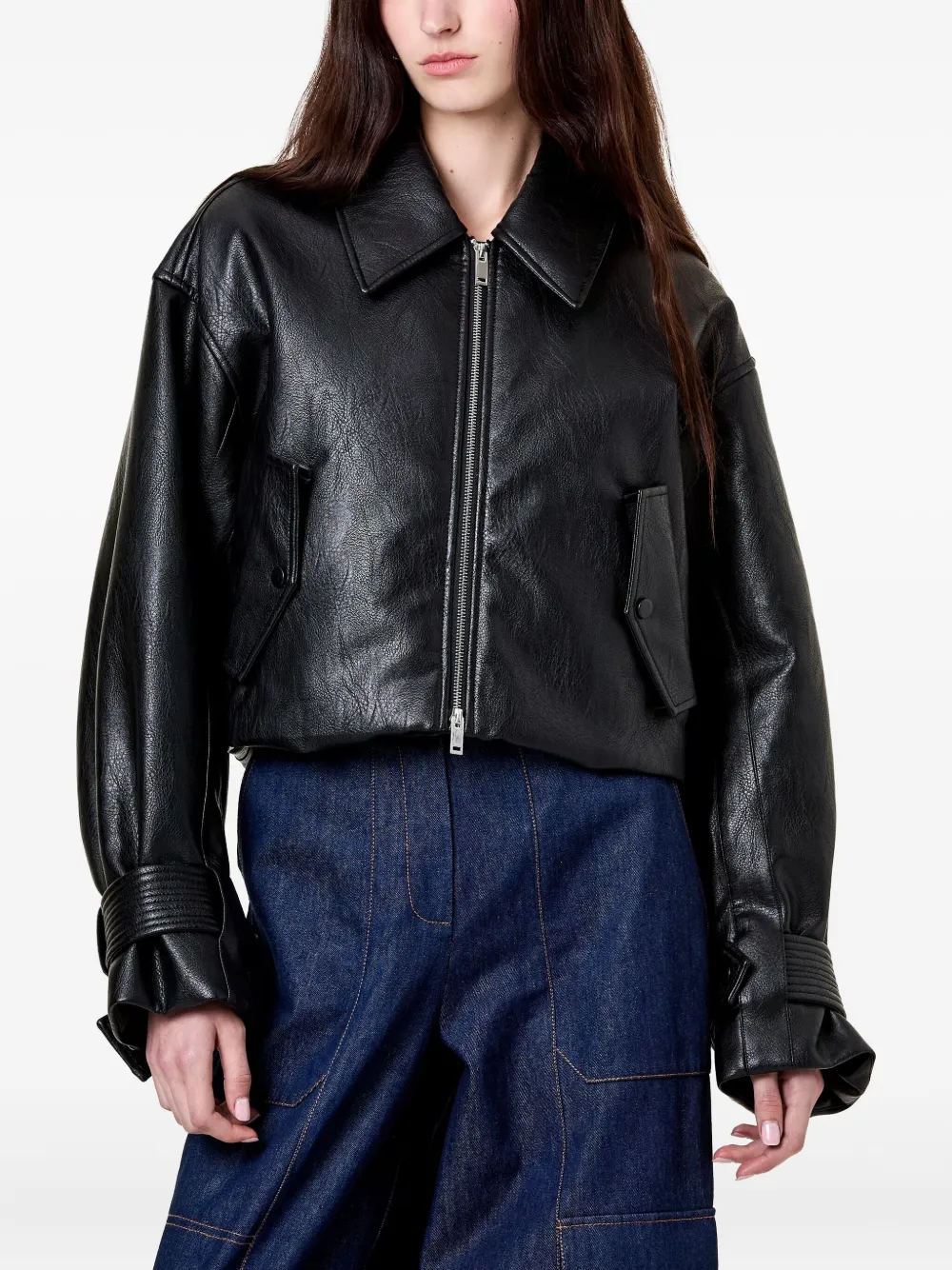 Nicholas Paris Zip Jacket In Black