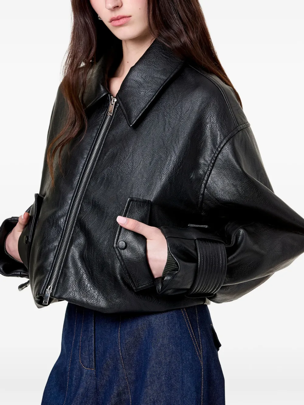 Nicholas Paris Zip Jacket In Black