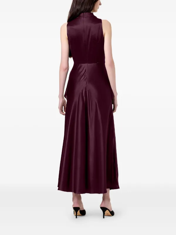 Nicholas Esmara mock-neck Maxi Dress | Purple | FARFETCH