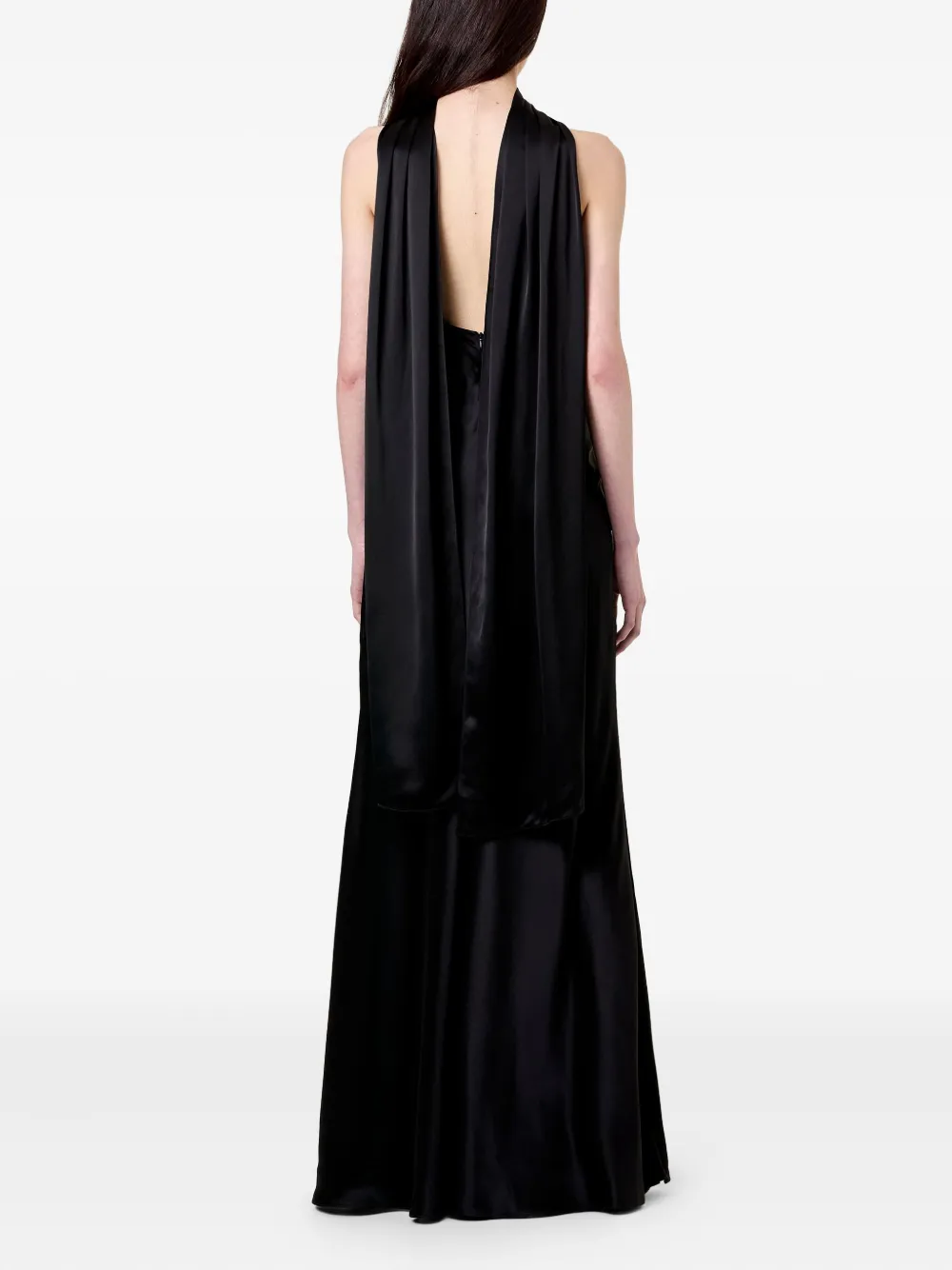 Nicholas Isa Maxi Dress In Black