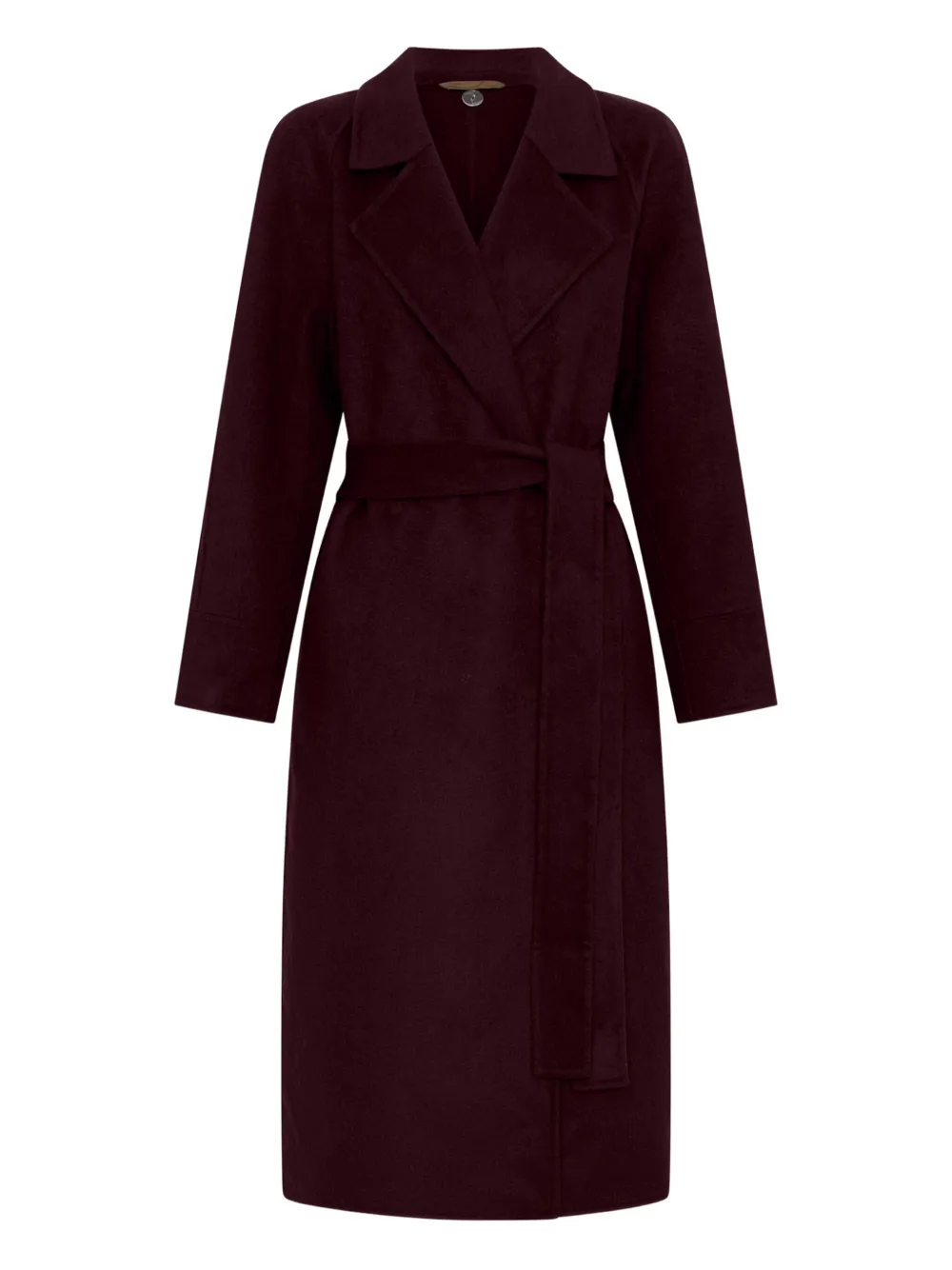 Nicholas Candice Belted Coat In Purple