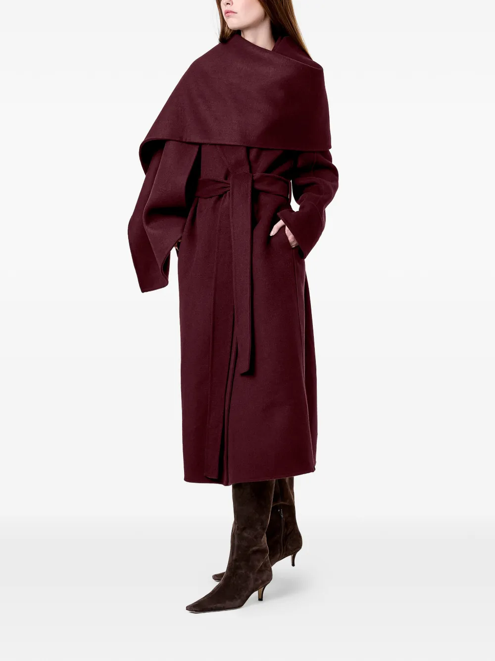 Nicholas Candice Mantel mit Gürtel | Einreiher | Image 2