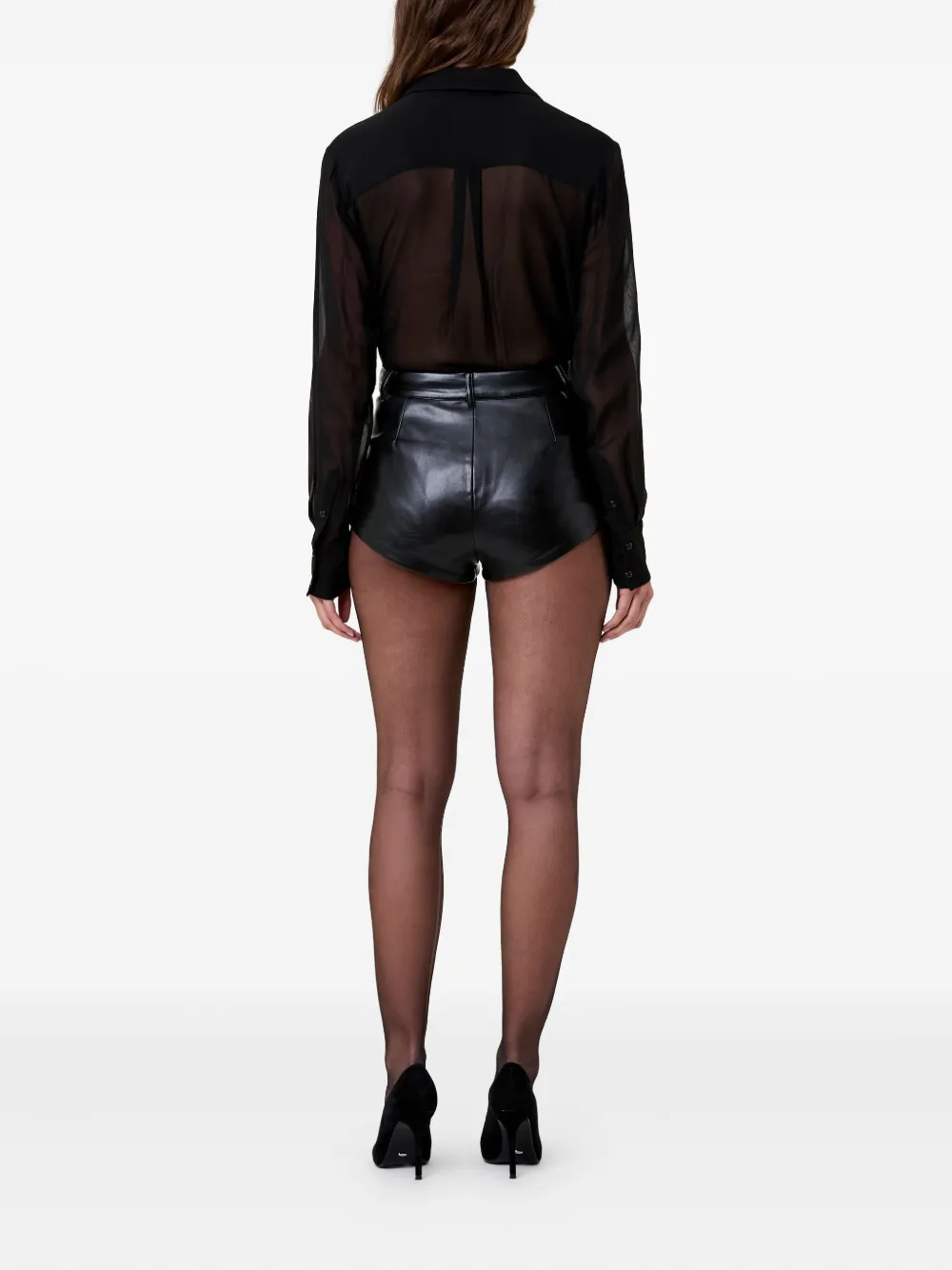 Nicholas Tala Button Shorts In Black