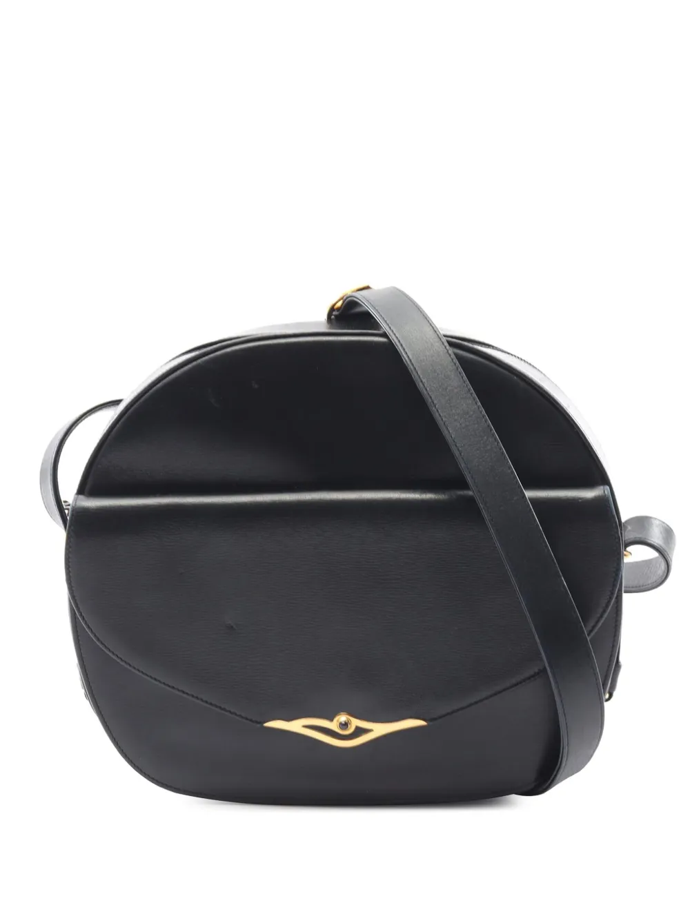 Cartier 2010-2025 レザー サファイア ショルダーバッグ - ブラック