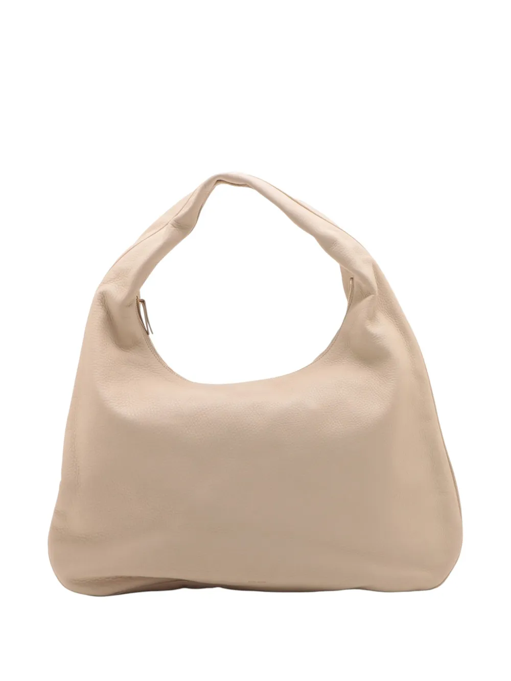 Pre-owned The Row 2020-2025 Large Leather Everyday Hobo Bag In White