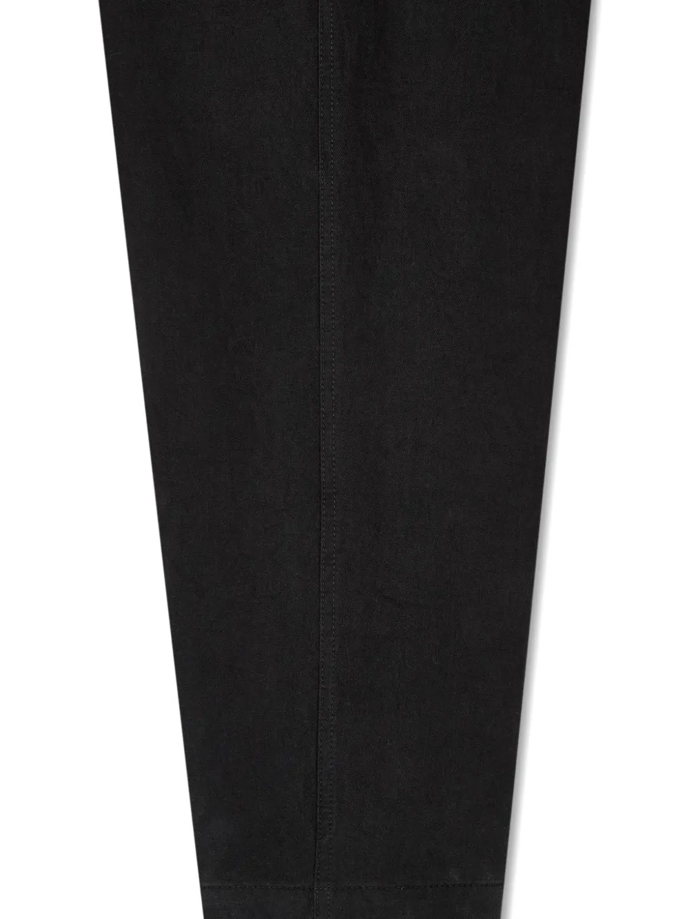 STUDIO TOMBOY Katoenen elastische baggty broek Zwart