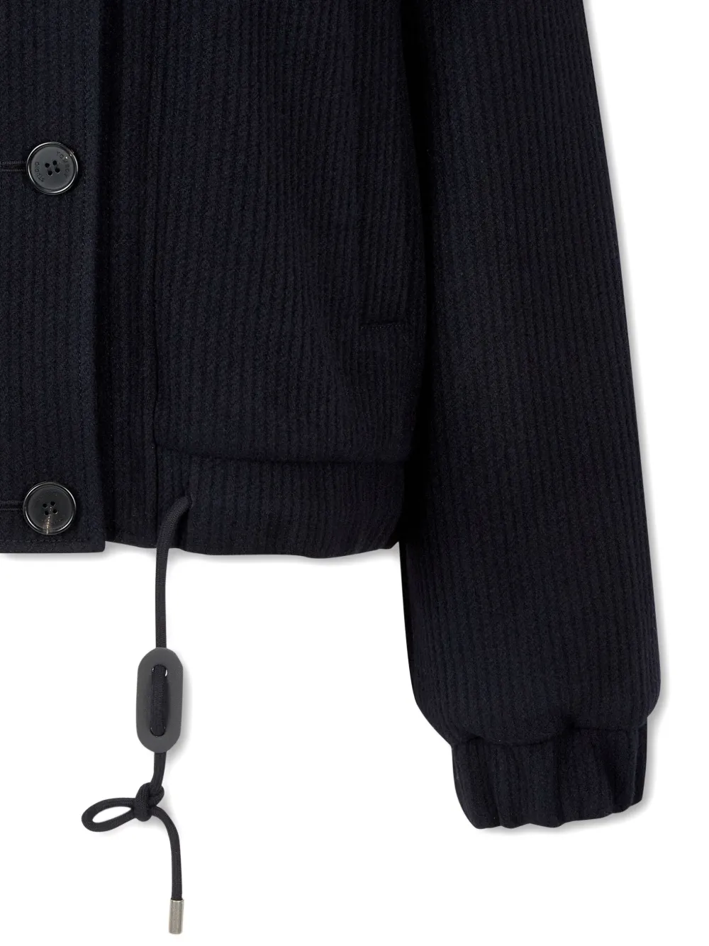 STUDIO TOMBOY Ribfluwelen jack Blauw