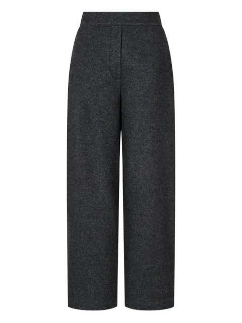 STUDIO TOMBOY elasticated-waistband wool trousers