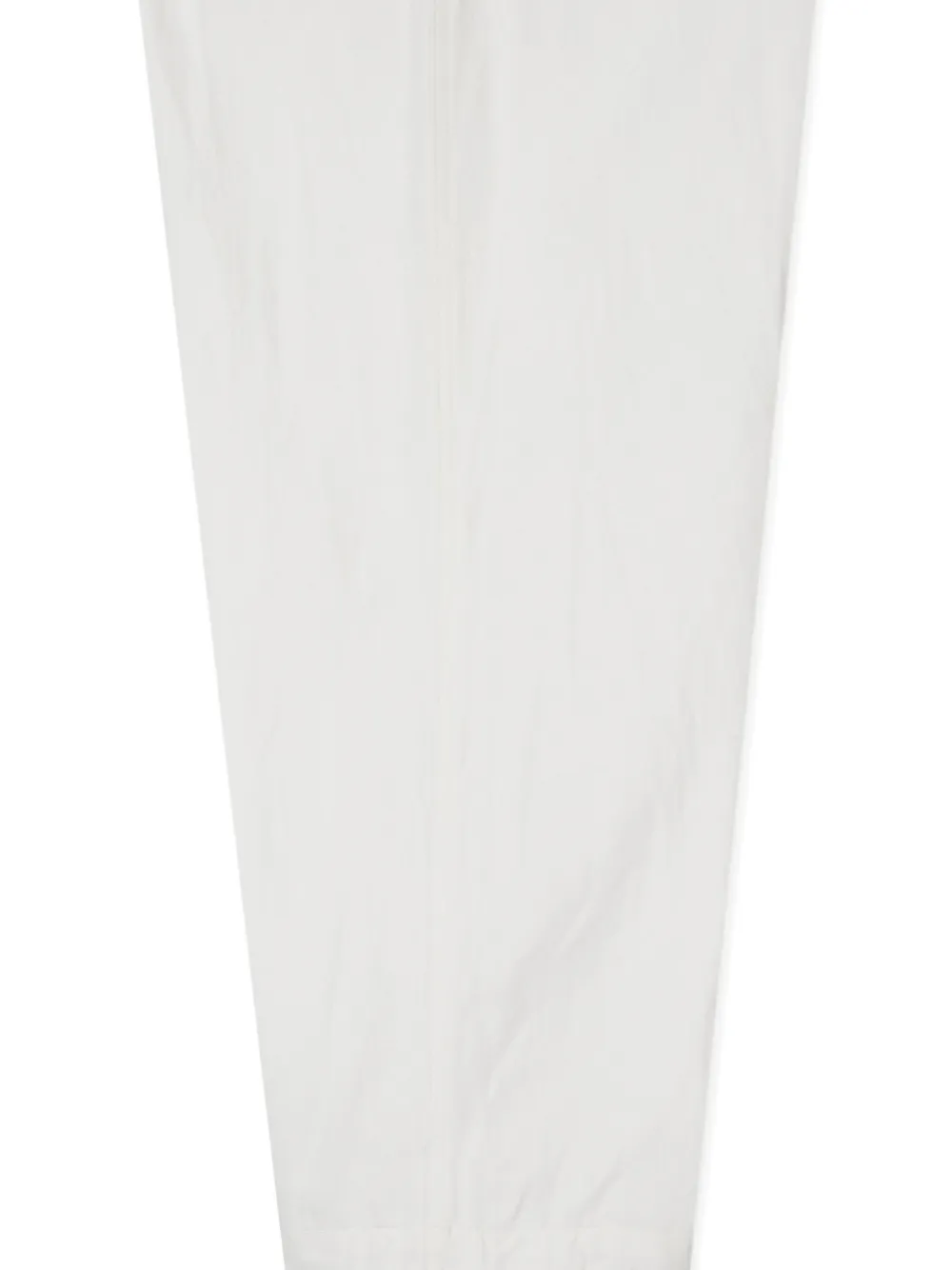 STUDIO TOMBOY Katoenen elastische baggty broek Wit