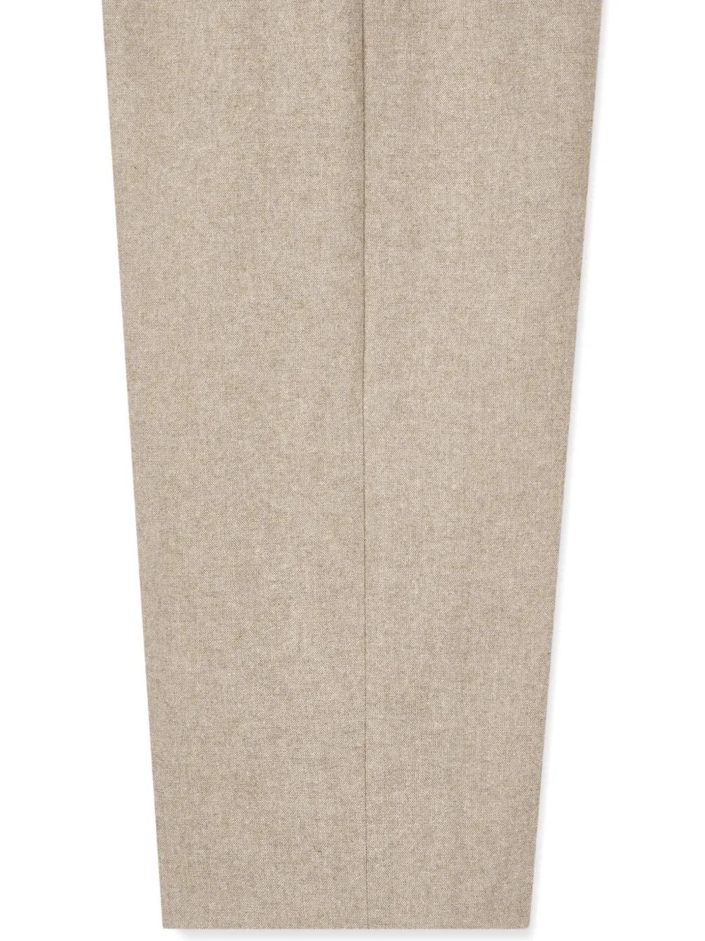 STUDIO TOMBOY Straight broek met plooien Beige