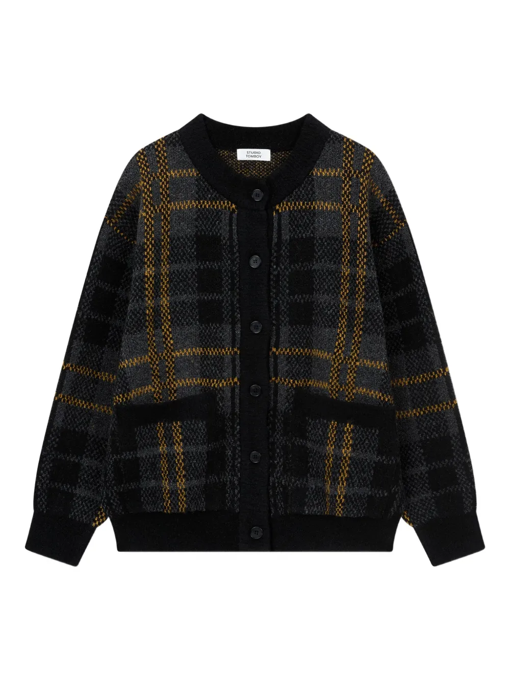 TOMBOY Cardigan girocollo - Nero