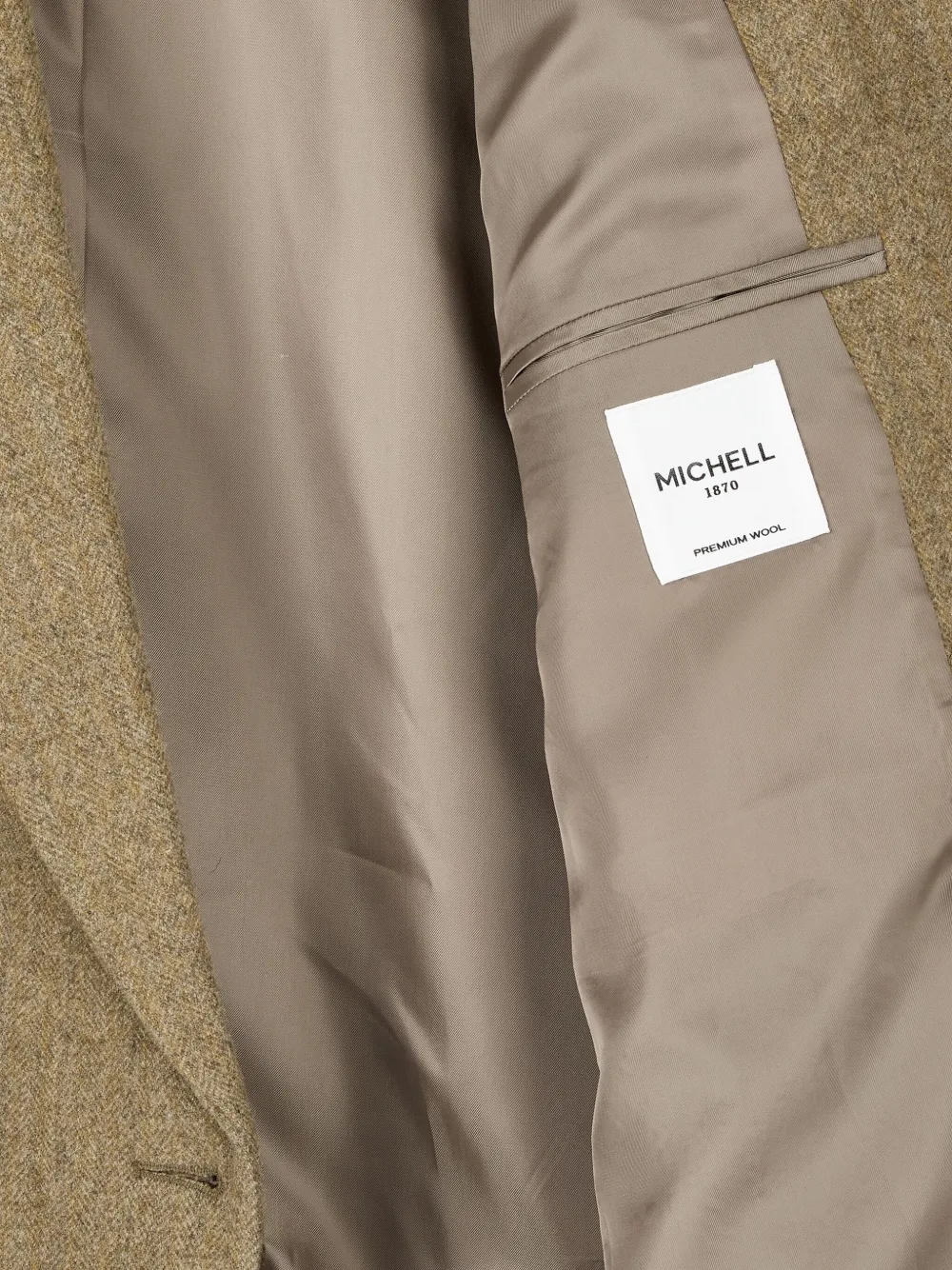 Studio Tomboy Herringbone-pattern Coat In Neutral