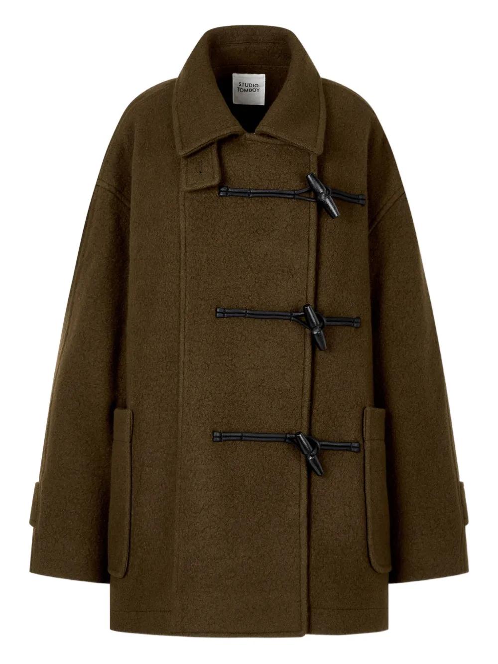 STUDIO TOMBOY toggle-fastening coat | Braun | Image 1