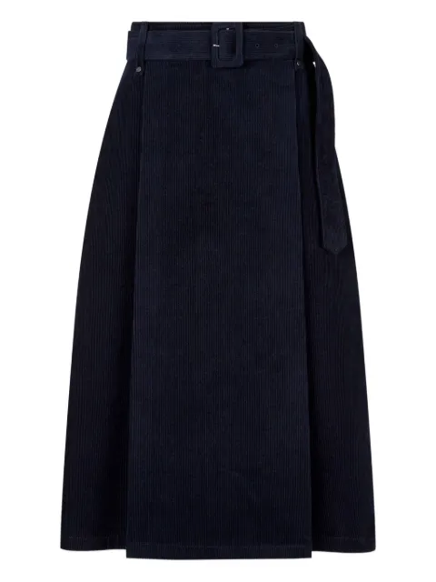 STUDIO TOMBOY Belted Corduroy Skirt