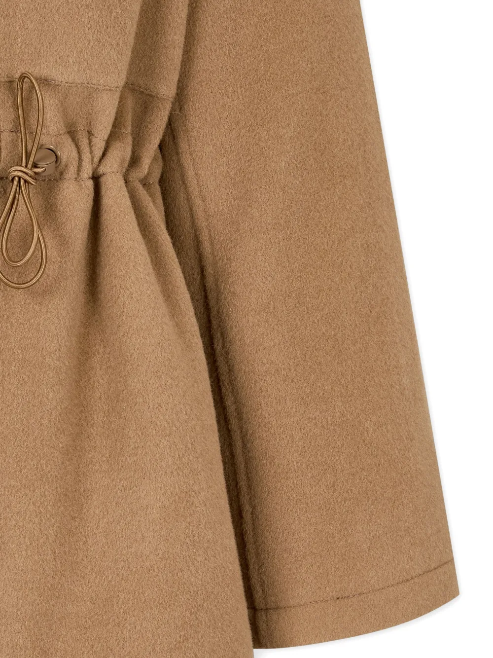 Studio Tomboy Hooded Field Jacket In Brown