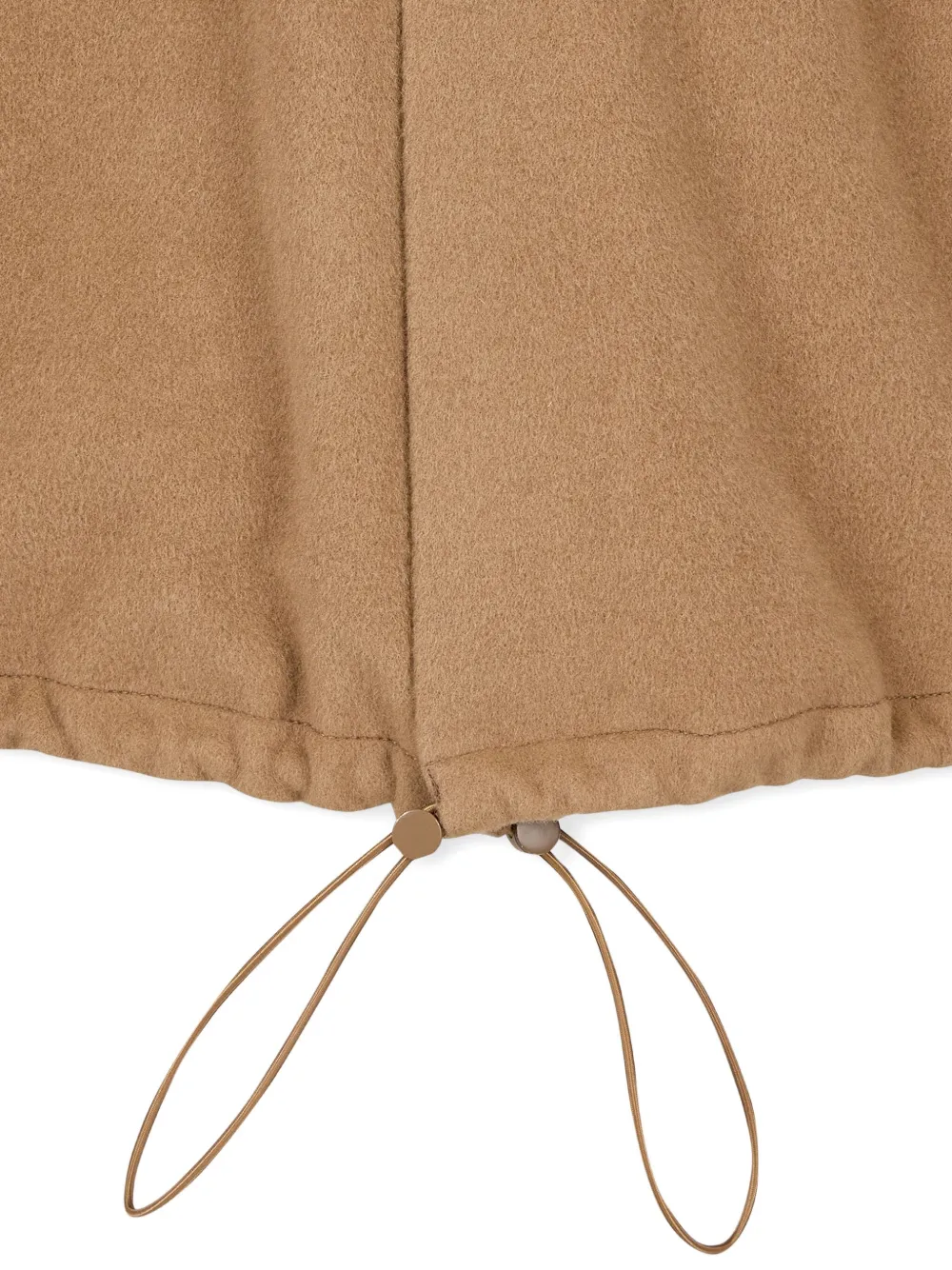 Studio Tomboy Hooded Field Jacket In Brown