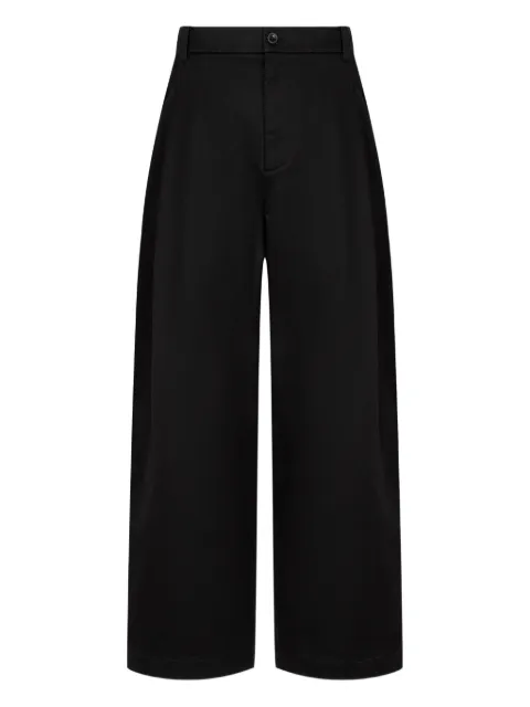 STUDIO TOMBOY pleated belt-loops trousers
