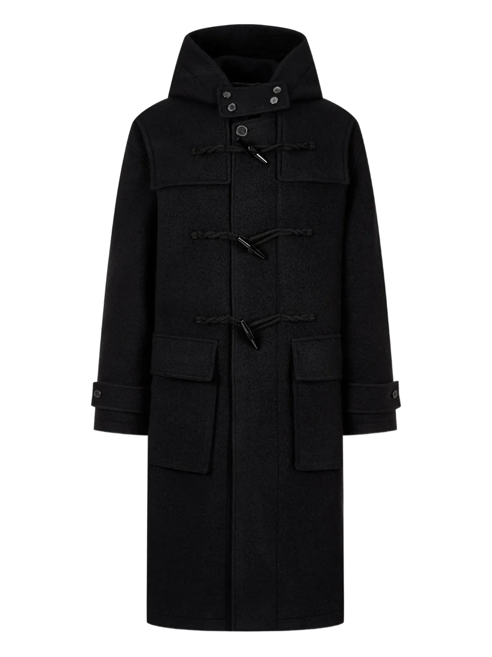 STUDIO TOMBOY trenca con capucha | negro | Image 1