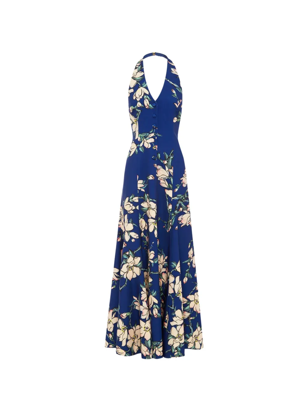 Leo Lin Juliette floral midi dress - Blu
